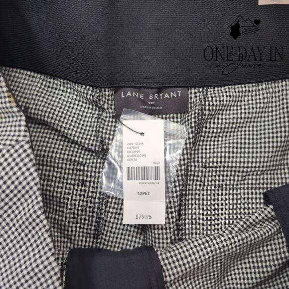 Lane Bryant Petite Wide Leg Capri Pants Size 12P - Picture 2 of 6